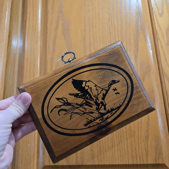 Other - Wood Duck Goose Vintage Wall Plaque Cabin Decor